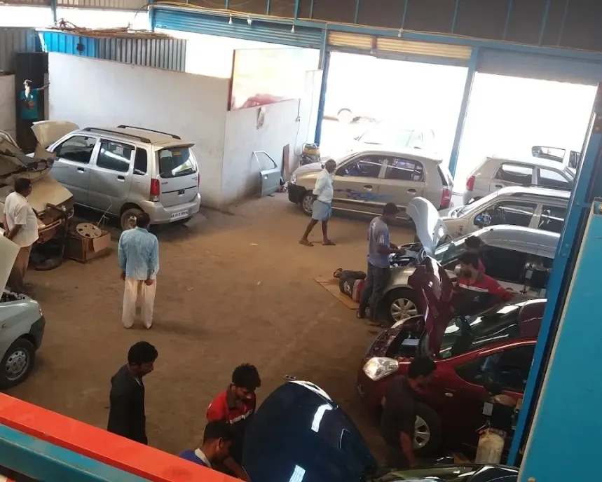 Jeep wheel alignment and rim cleaning
